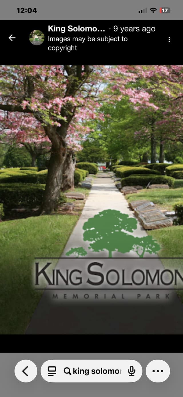 Multiple Graves for Sale - King Solomon Memorial Park (2 Spots, Block 1 plot 1 , Block 1 plot 3): CB-900026